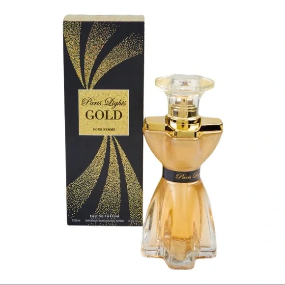 Paris Lights Gold Perfume - Clear